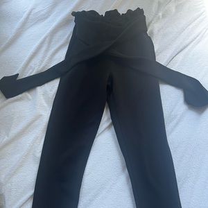 Black high waisted pants